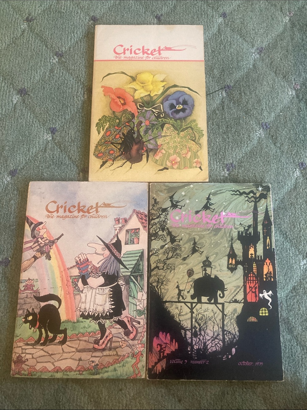 Vintage Cricket;The Magazine For Children set